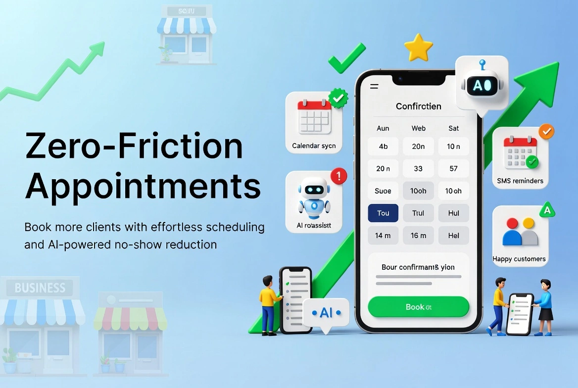 Zero friction appointment 