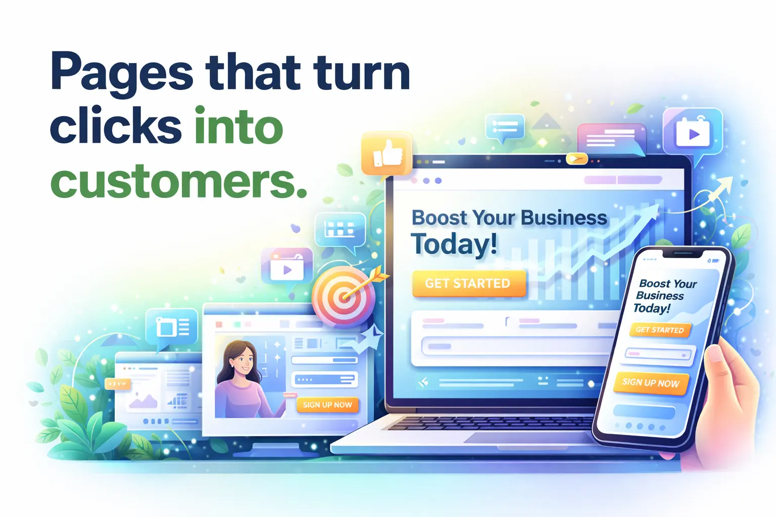 Landing pages 
