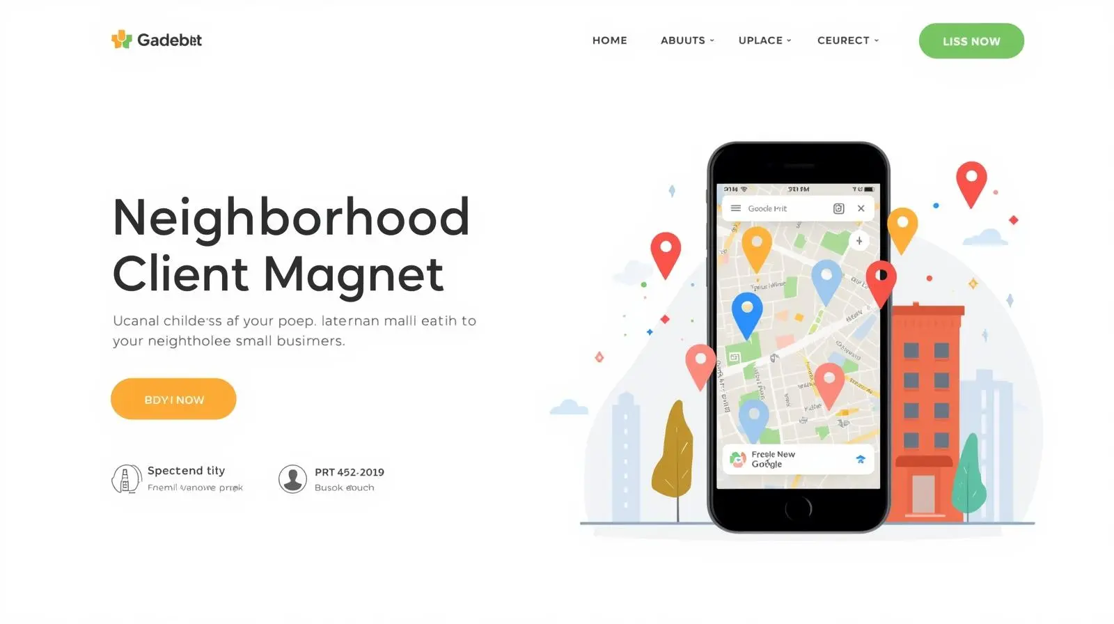 Neighborhood client magnet 